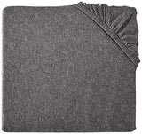 Heather Jersey Fitted Crib Sheet