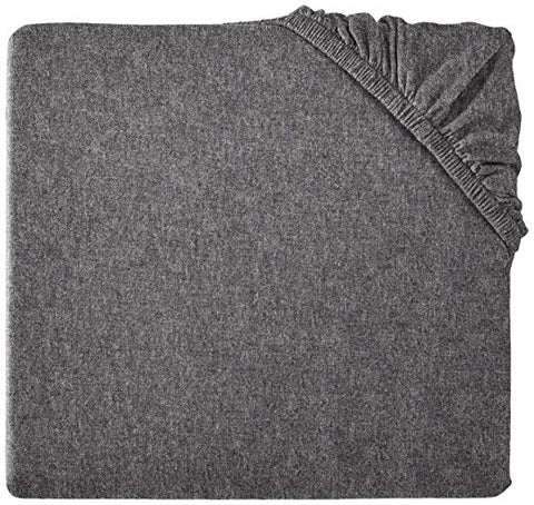 Heather Jersey Fitted Crib Sheet