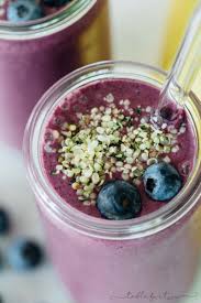 Blueberry-Banana Smoothies